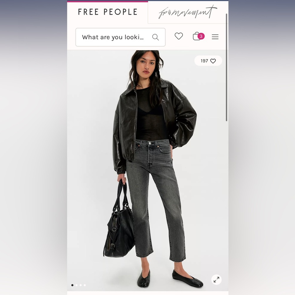Levi wedgie straight jeans